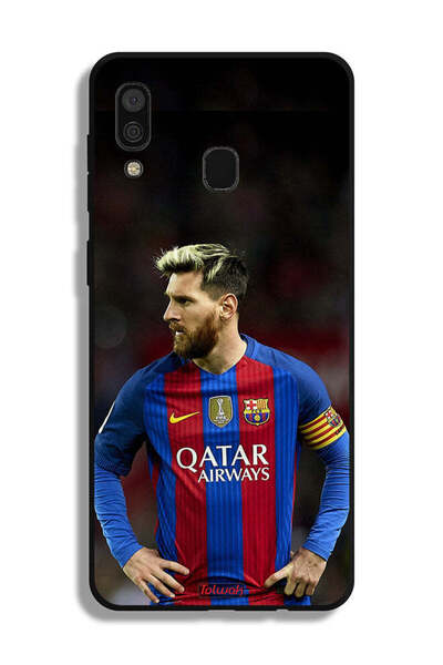 Tolwak غطاء حماية لهاتف سامسونج جالاكسي A30 ميسي برشلونة