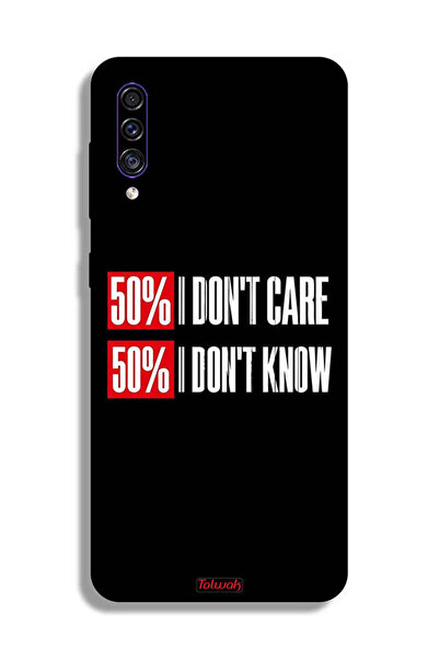 Tolwak غطاء حماية لهاتف سامسونج جالكسي A50 لا يهمني