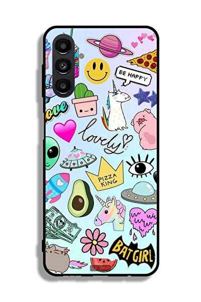 Tolwak Samsung Galaxy A13 5G Protective Case Cover Lovely Stickers