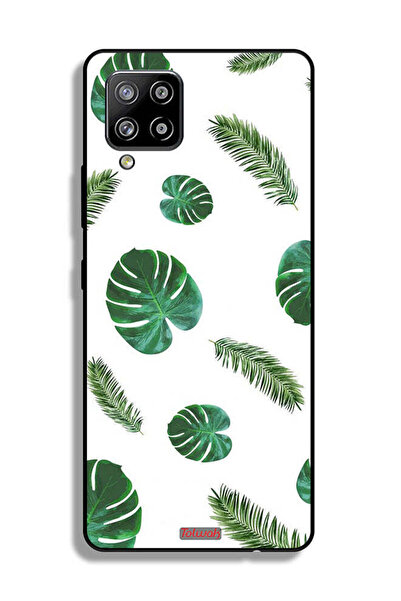 Tolwak غطاء حماية لهاتف سامسونج جالاكسي A42 5G بنقشة ريش فنية