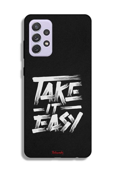 Tolwak Samsung Galaxy A72 5G Protective Case Cover Take It Easy