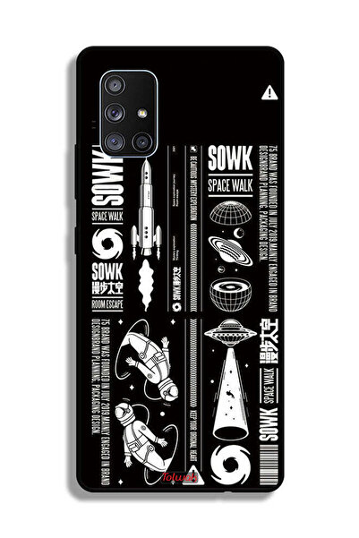 Tolwak غطاء حماية لهاتف سامسونج جالاكسي A71 5G، ملصق سوك سبيس ووك