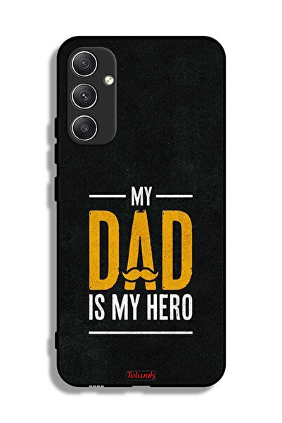 Tolwak غطاء حماية لهاتف سامسونج جالكسي A34 5G "والدي هو بطلي"