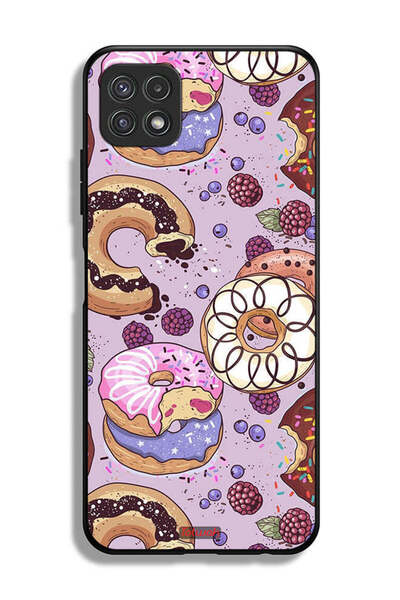 Tolwak غطاء حماية لهاتف سامسونج جالاكسي A22 5G برسومات دوناتس آرت