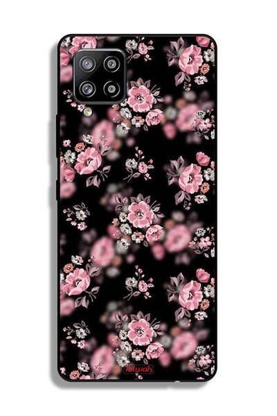 Tolwak غطاء حماية لهاتف سامسونج جالاكسي M42 5G بنقشة زهور بورتريه
