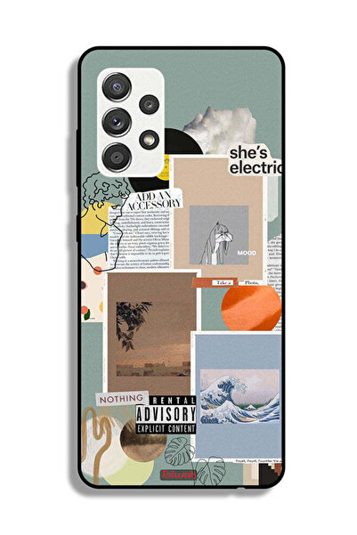 Tolwak Samsung Galaxy M32 5G Protective Case Cover She Is Electric
