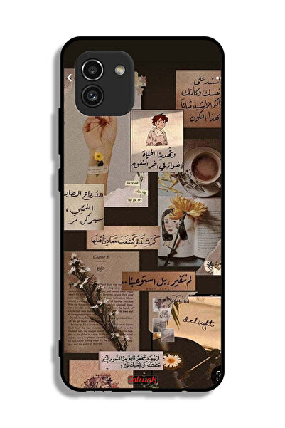 Tolwak غطاء واقي لغطاء الحماية Samsung Galaxy A03 غطاء حماية عربي اقتباسات عر...
