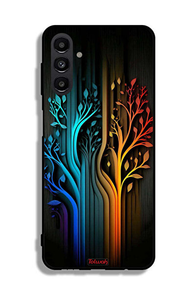 Tolwak Samsung Galaxy A13 5G Protective Case Cover Tree Leaves Art
