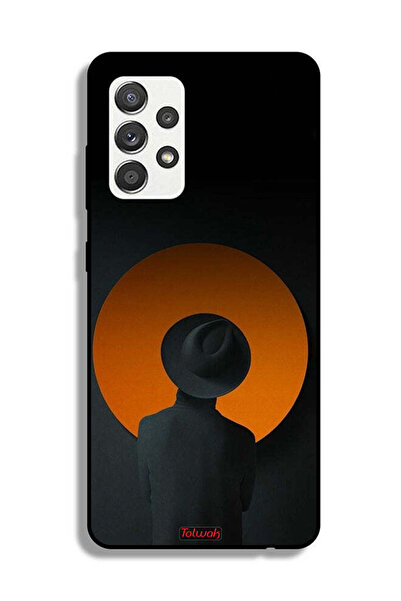 Tolwak Samsung Galaxy M32 5G Protective Case Cover Hat Boy Art