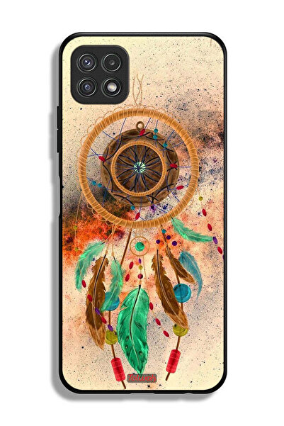 Tolwak غطاء حماية لهاتف سامسونج جالاكسي A22 5G بنقشة ريش ماندالا معلق