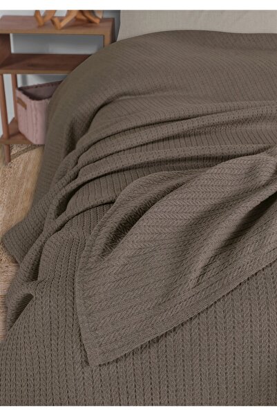 HomeBerry Σετ Mystic Ανοιχτό Καφέ Μονής Κλίνης Πικέ 160 x 230 εκ.