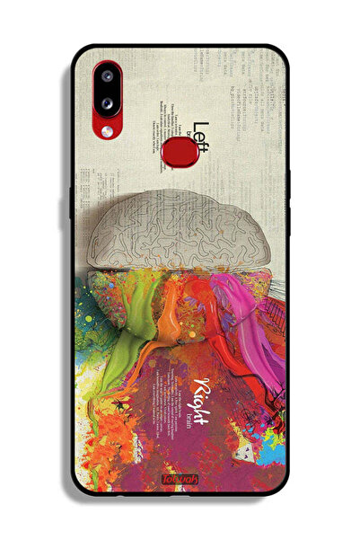 Tolwak غطاء حماية لهاتف Samsung Galaxy A10s بتصميم تجريدي لعلم الدماغ