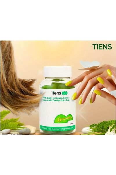 Tiens Tıens Chewable Supplement Food Containing Biotin and Keratin