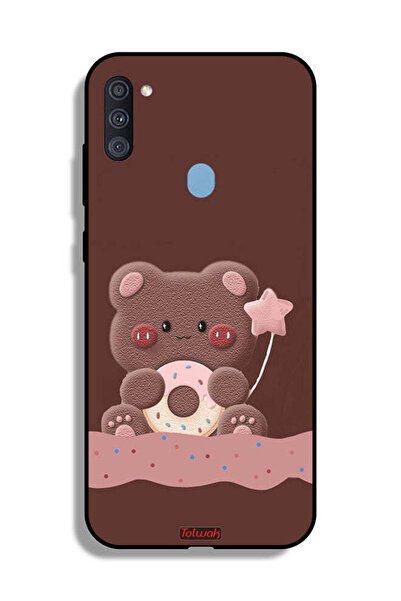 Tolwak غطاء حماية لهاتف سامسونج جالكسي A11 بتصميم دب الدونات
