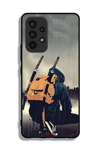 Tolwak غطاء حماية لهاتف سامسونج جالاكسي A53 5G، رسمة سيف ساموراي الرقمية