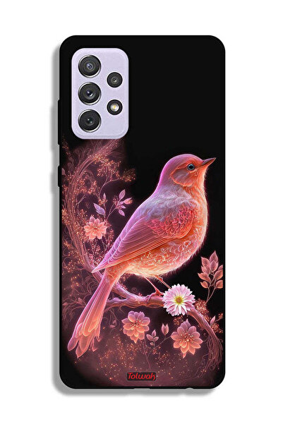 Tolwak Samsung Galaxy A72 5G Protective Case Cover Cute Bird Art
