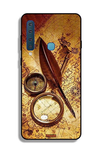 Tolwak غطاء حماية بتصميم بوصلة عتيقة من سامسونج جالكسي A9 (2018)