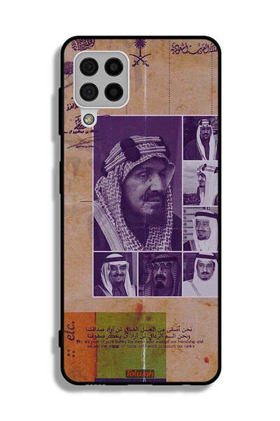 Tolwak غطاء حماية لهاتف سامسونج جالاكسي A22 4G بصور قديمة لملوك السعودية