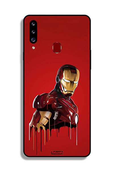 Tolwak غطاء حماية لهاتف Samsung Galaxy A20s برسومات الرجل الحديدي