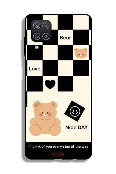 Tolwak غطاء حماية لهاتف سامسونج جالكسي M12 سأفكر فيك في كل خطوة على الطريق