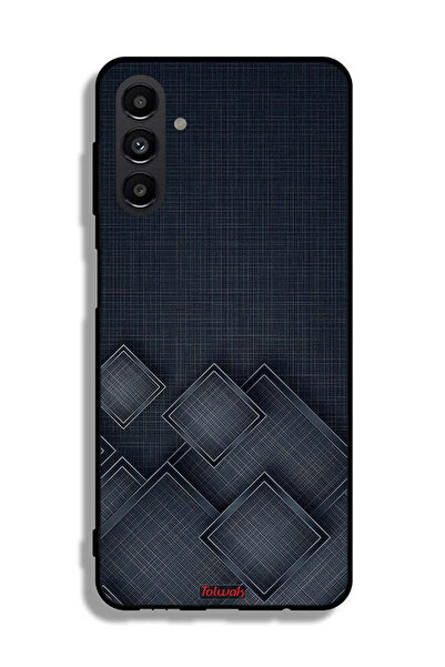 Tolwak Samsung Galaxy A13 5G Protective Case Cover Squares Pattern On Cloth