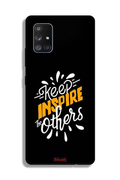 Tolwak غطاء حماية لهاتف سامسونج جالكسي A71 5G - حافظ على إلهام الآخرين