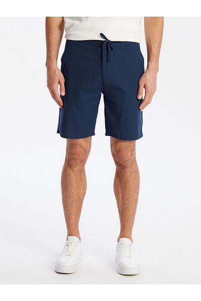 LC Waikiki Navy Blue Slim Fit Men's Shorts