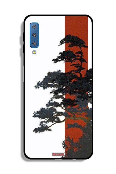 Tolwak غطاء حماية لهاتف Samsung Galaxy A7 (2018) بتصميم شجرة