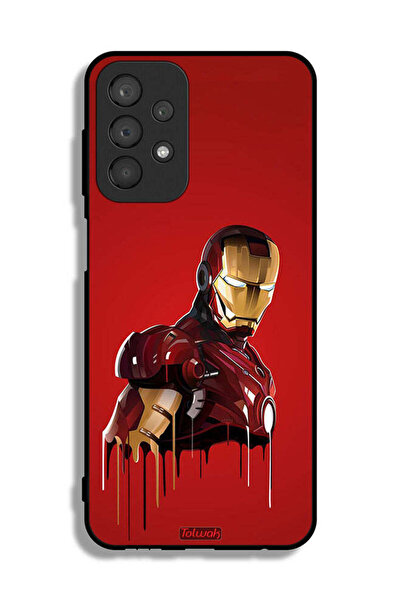 Tolwak غطاء حماية لهاتف سامسونج جالكسي A23 برسومات الرجل الحديدي