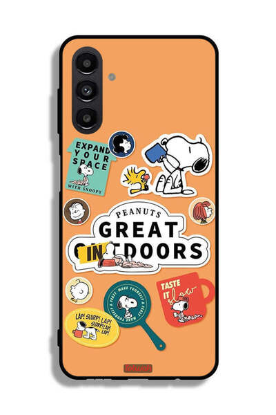 Tolwak Samsung Galaxy A13 5G Protective Case Cover Peanuts Stickers