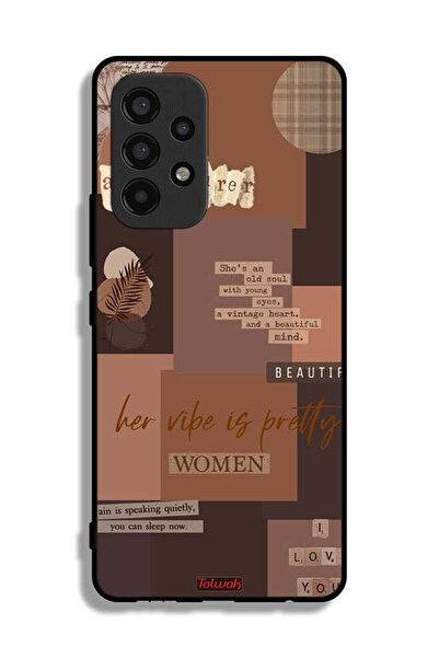 Tolwak Samsung Galaxy A53 5G Protective Case Cover Adventurer Women