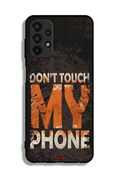Tolwak Samsung Galaxy A13 4G Protective Case Cover Do Not Touch My Phone