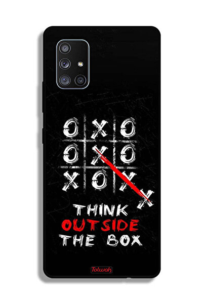Tolwak غطاء حماية لهاتف Samsung Galaxy A71 5G - فكر خارج الصندوق