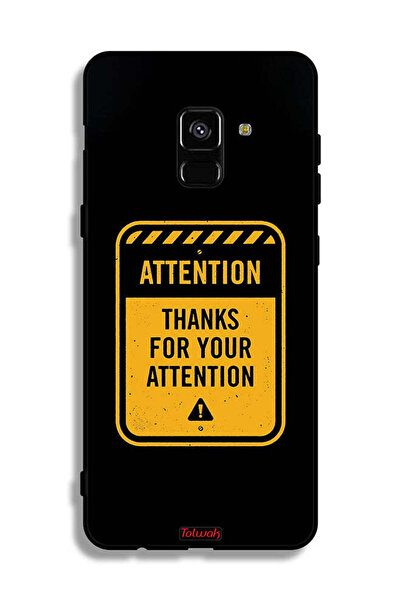 Tolwak غطاء حماية لهاتف Samsung Galaxy A8 Plus (2018) شكرًا على الاهتمام