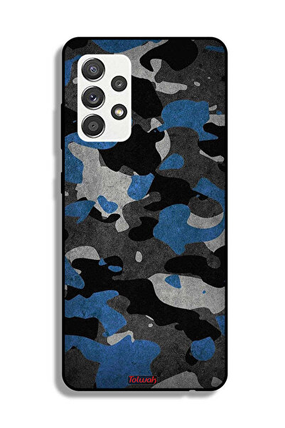 Tolwak Samsung Galaxy M32 5G Protective Case Cover Camouflage Pattern