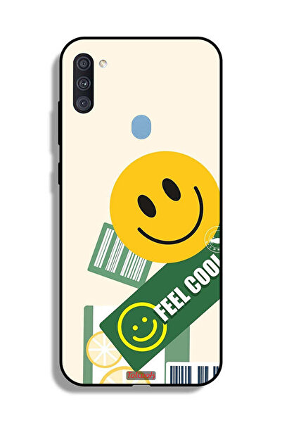 Tolwak غطاء حماية لهاتف Samsung Galaxy A11 بملصق Feel Cool