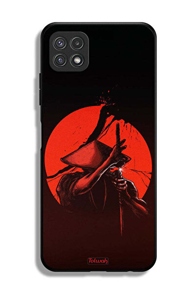 Tolwak غطاء حماية لهاتف سامسونج جالاكسي A22 5G بتصميم محارب السيف