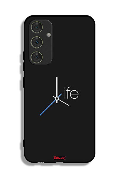 Tolwak غطاء حماية لهاتف سامسونج جالاكسي A54 5G Life Clock