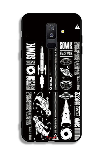 Tolwak غطاء حماية لهاتف Samsung Galaxy A6 Plus (2018) ملصق Sowk Space Walk