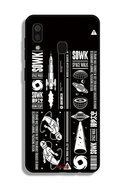 Tolwak غطاء حماية لهاتف Samsung Galaxy A30 ملصق Sowk Space Walk