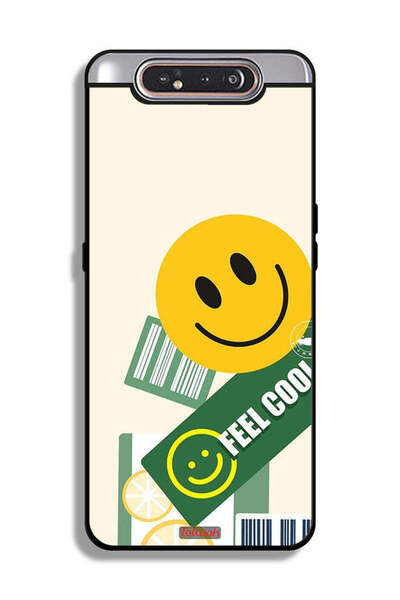 Tolwak غطاء حماية لهاتف Samsung Galaxy A80 بملصق Feel Cool
