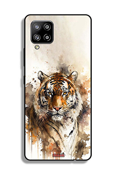 Tolwak غطاء حماية لهاتف Samsung Galaxy M42 5G بتصميم فن تجريدي من جلد الفهد