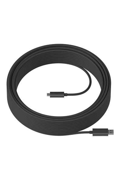 logitech Strong USB Cable 10 Meter - Black