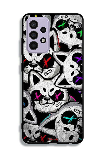 Tolwak غطاء حماية لهاتف سامسونج جالاكسي A52s 5G بنقشة قطط مارشميلو