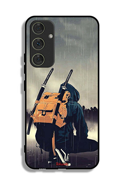 Tolwak غطاء حماية لهاتف سامسونج جالاكسي A54 5G بتصميم سيف ساموراي الرقمي