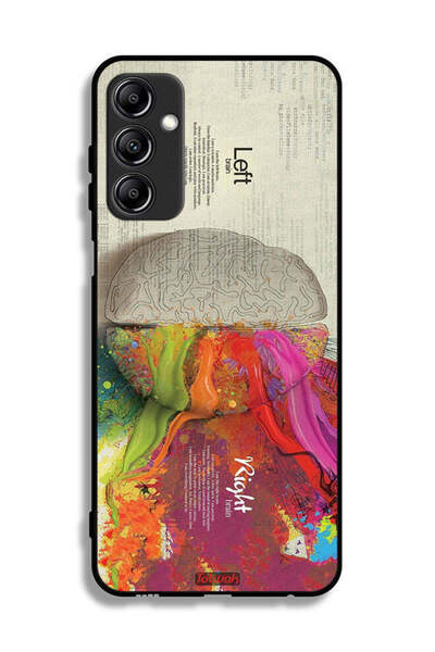 Tolwak غطاء حماية لهاتف سامسونج جالاكسي A24 4G بتصميم تجريدي لعلم الدماغ