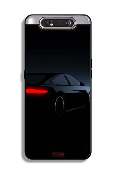 Tolwak Samsung Galaxy A80 Protective Case Cover Dark Car