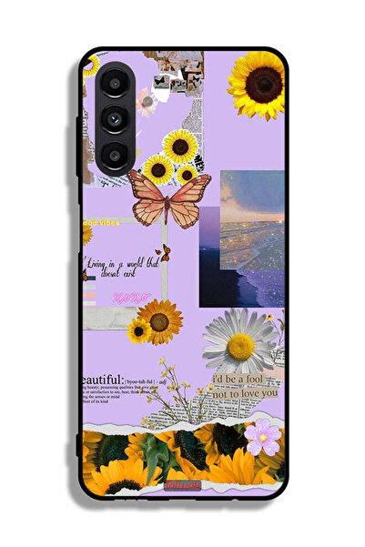 Tolwak غطاء حماية لهاتف سامسونج جالاكسي A13 5G بملصقات عباد الشمس الجميلة