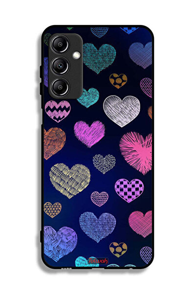 Tolwak غطاء حماية لهاتف سامسونج جالاكسي A14 5G بنقشة قلوب داجا