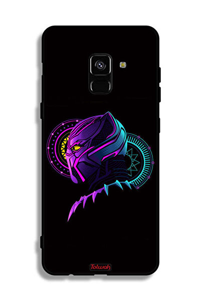 Tolwak غطاء حماية لهاتف Samsung Galaxy A8 Plus (2018) - عمل فني رقمي بسيط عال...